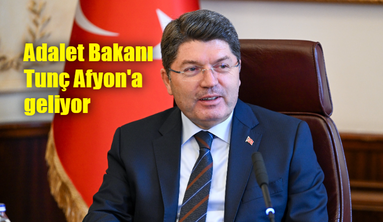 Adalet Bakanı Yılmaz Tunç, bir dizi temasta bulunmak üzere yarın