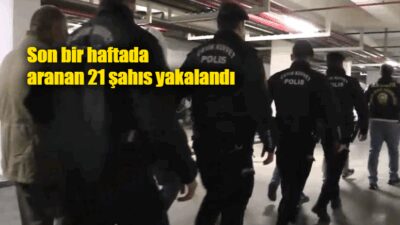 Afyon İl Emniyet Müdürlüğü'nün 3-10 Kasım tarihleri arasında il genelinde