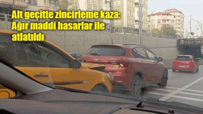 Şehrin en işlek noktalarından biri olan Atatürk Caddesi güne siren