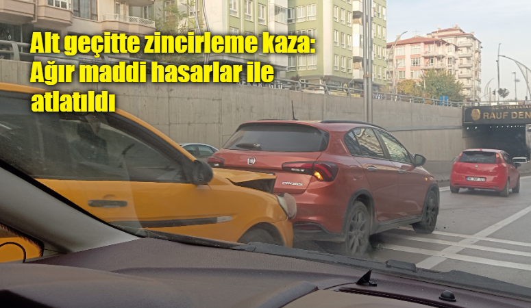 Şehrin en işlek noktalarından biri olan Atatürk Caddesi güne siren