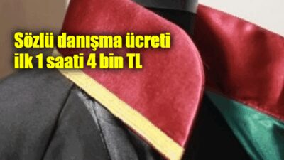 Resmi Gazete’de yayımlanan tebliğe göre, avukatlık asgari ücret tarifesi yeniden