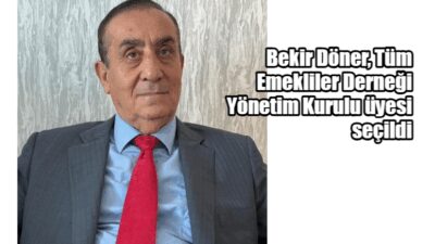 Tüm Emekliler Derneği Afyonkarahisar Şube Başkanı Bekir Döner, Tüm Emekliler