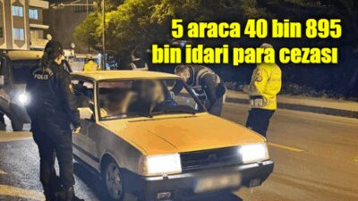 Afyonkarahisar İl Emniyet Müdürlüğü görevlileri, suç ve suçluyla mücadele kapsamında