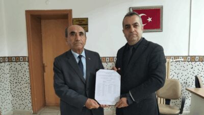Demokrat Parti (DP) Afyonkarahisar Merkez İlçe Başkanlığı’na seçilen Mahmut Tosun,