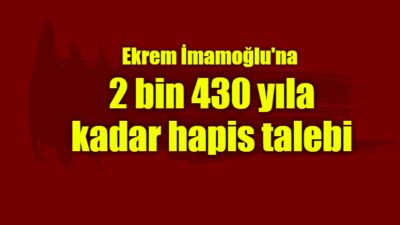İstanbul Büyükşehir Belediyesi ile Belediye Başkanlığı görevinden uzaklaştırılarak tutuklanan Ekrem
