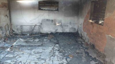 İzmir’in Menemen ilçesinde çıkan yangında, hayvansever kimliğiyle tanınan ’Islak Burunlar