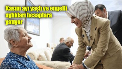 Aile ve Sosyal Hizmetler Bakanı Mahinur Özdemir Göktaş kasım ayına