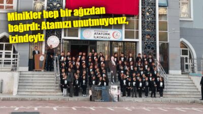 Afyonkarahisar’da 10 Kasım Atatürk’ü Anma Günü kapsamında Atatürk İlkokulu ikinci