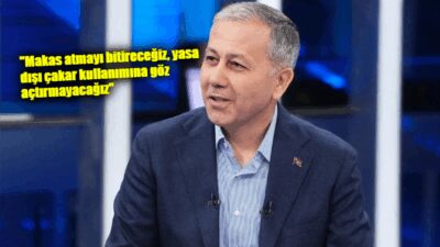 Trafik güvenliğine dair kararlı adımlar attıklarını vurgulayan İçişleri Bakanı Ali
