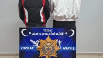 Yozgat’ta sosyal medya platformlarında motosiklet üzerinde silah ile paylaşım yapan