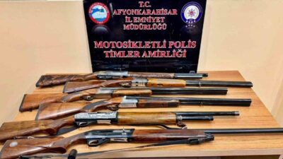 Afyonkarahisar’da polis tarafından son bir haftada gerçekleştirilen denetimlerde baskın yapılan