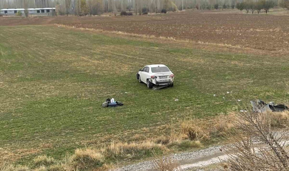 Afyonkarahisar’da kontrolden çıkarak şarampole giren otomobilde bir kişi yaralandı. Kaza,