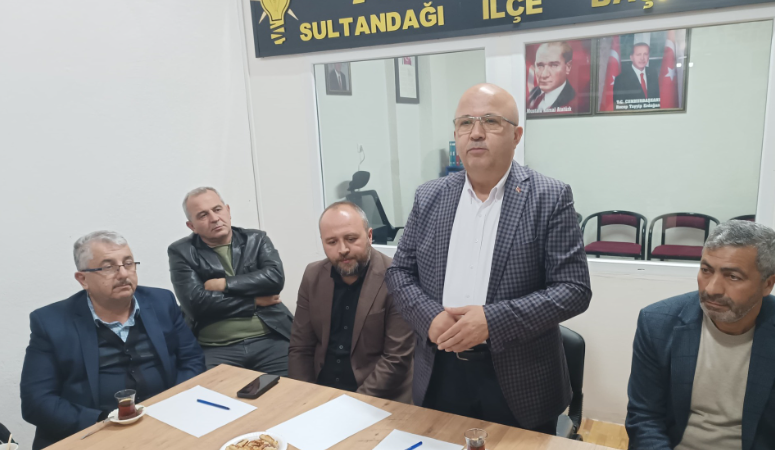 AK Parti Afyonkarahisar’ın Sultandağı İlçe Danışma Meclisi toplantısı, birlik ve