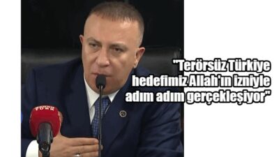 MHP Genel Başkan Yardımcısı Yönter, partisinin Pendik İlçe Başkanlığı'nda Terörsüz