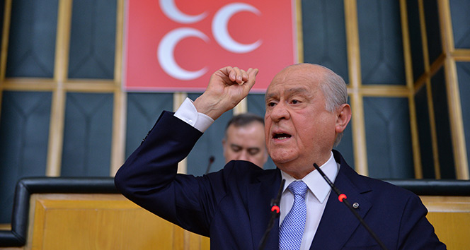 MHP lideri Bahçeli: “Hiçbir iç ve dış mahreçli saldırı, suikast veya sabotaj ‘Terörsüz Türkiye’ kararlığımızdan geri döndüremeyecektir” Milliyetçi Hareket Partisi (MHP) Genel Başkanı Devlet Bahçeli, “Hiçbir iç