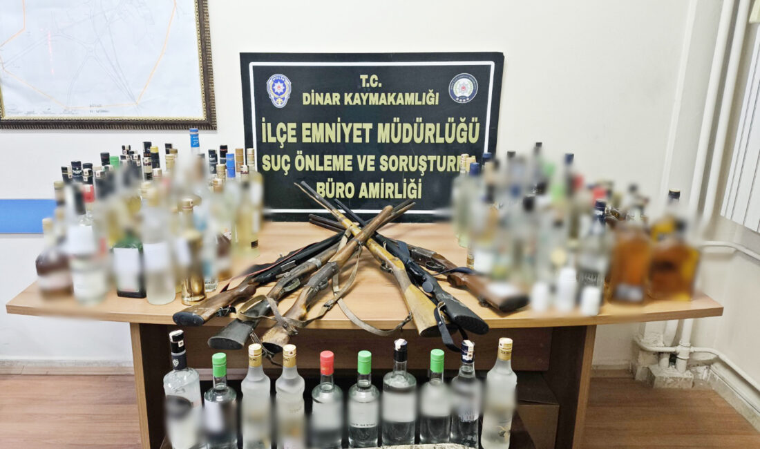 Afyonkarahisar İl Emniyet Müdürlüğü ekiplerince 22-29 Aralık 2025 tarihleri arasında