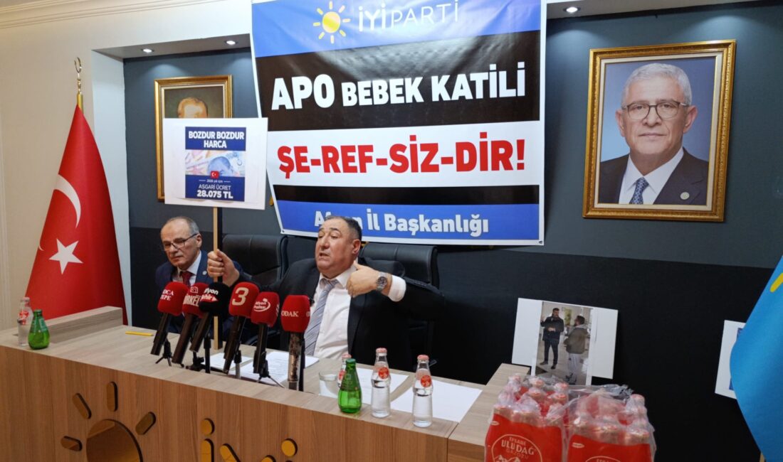 İYİ Parti İl Başkanı Mısırlıoğlu, 2025 yılını Türkiye için kayıp
