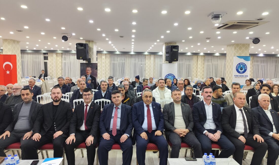 Türk Büro-Sen Afyonkarahisar Şubesi tarafından, sendikaya uzun yıllar emek vermiş