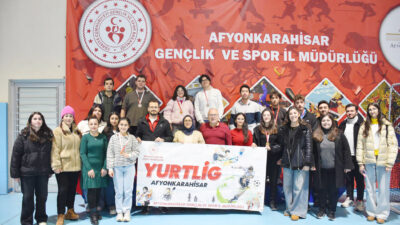 Afyonkarahisar Gençlik ve Spor İl Müdürlüğü koordinesinde, yurtlar arasında düzenlenen