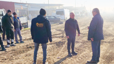Şuhut Belediye Başkanı Muhittin Özaşkın, ilçedeki altyapı ve üstyapı çalışmalarını