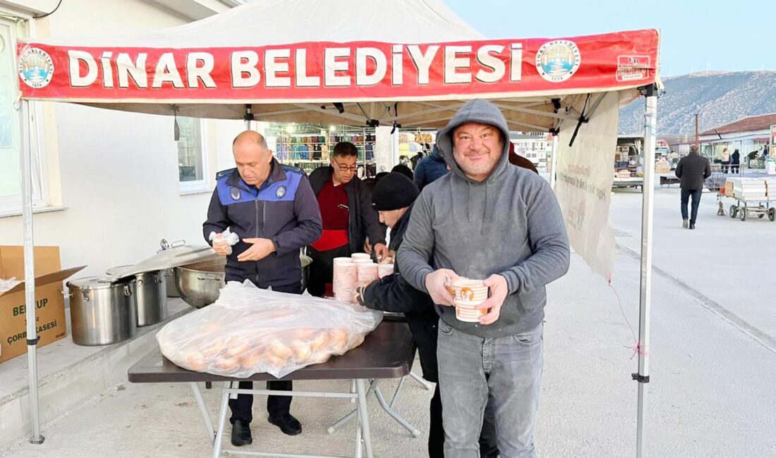 Dinar Belediye Başkanı Veysel Topçu’nun talimatı doğrultusunda, ilçede yaklaşık iki