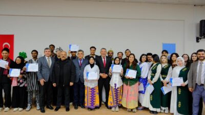 Afyon Kocatepe Üniversitesi (AKÜ) Dinar Meslek Yüksekokulu Konferans Salonu’nda düzenlenen