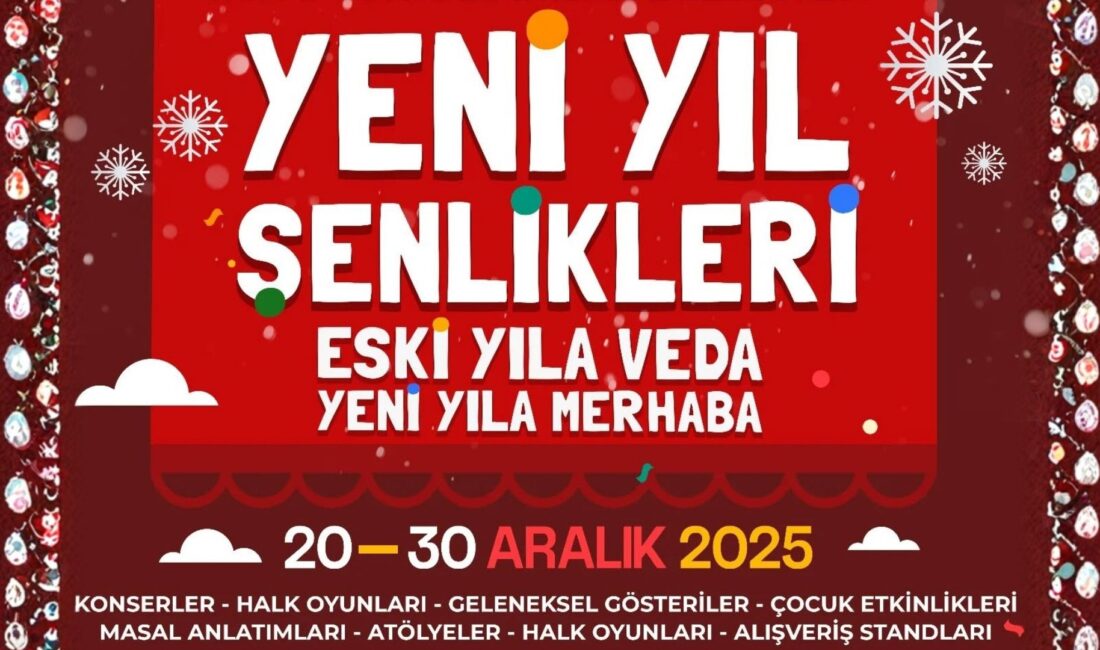 Afyonkarahisar Belediyesi, 2026’ya sayılı günler kala kent halkını Yeni Yıl