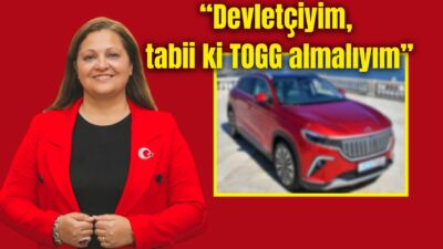 Afyonkarahisar Belediye Başkanı Burcu Köksal, yerli ve milli otomobil TOGG