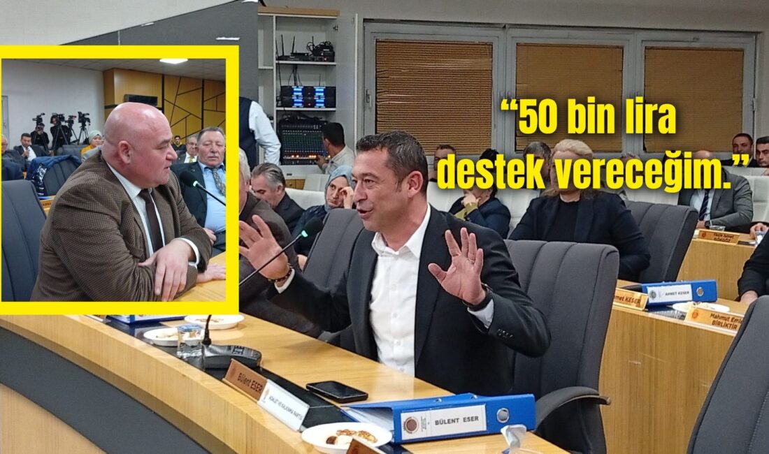 Afyonkarahisar Belediye Meclisi’nde söz alan CHP’li Meclis Üyesi Ahmet Akkent,