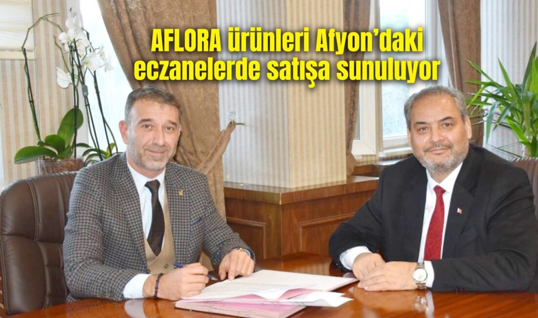 AFSÜ iştiraki AFLORA ile Afyonkarahisar Eczacı Odası arasında imzalanan iş