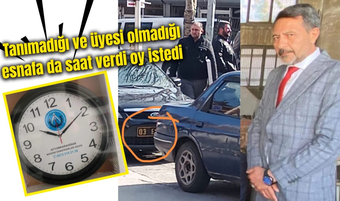 Madeni Sanatkârlar Odası Başkanı Mustafa Yılmazaslan, seçimlere kısa bir süre