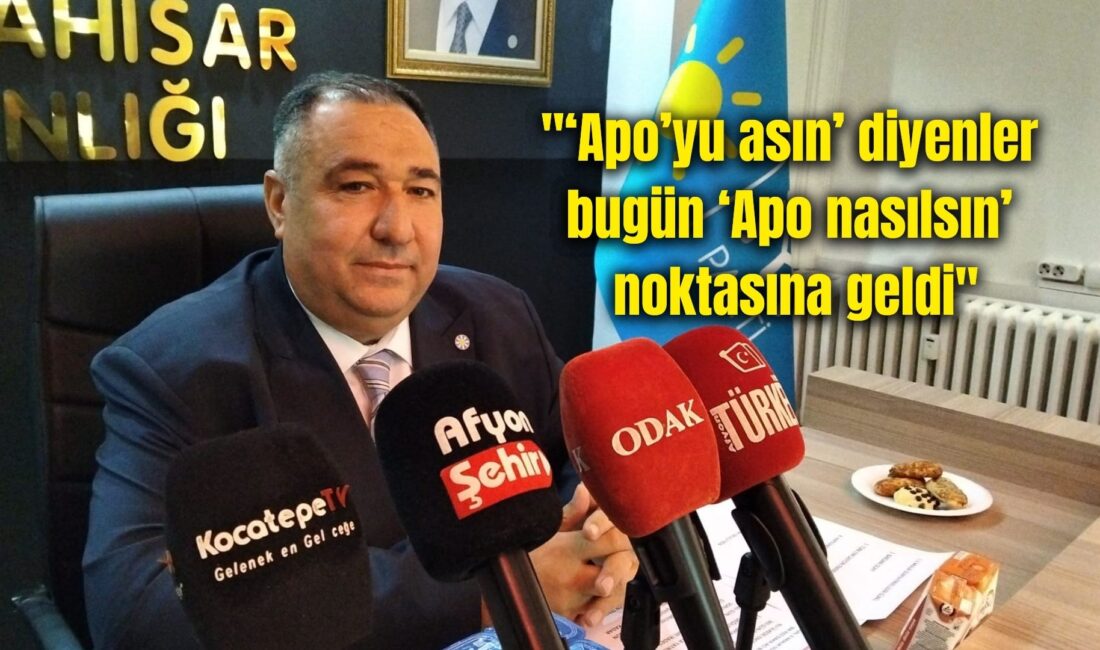 İYİ Parti Afyonkarahisar haftalık basın toplantısı gerçekleştirildi.
