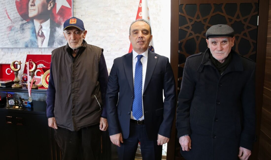 Şuhut Muharip Gaziler Dernek Başkanı ile Kıbrıs Barış Harekâtı’na katılan
