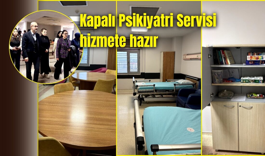 Afyonkarahisar Devlet Hastanesi bünyesinde, ruh sağlığı hizmetlerini güçlendirmek amacıyla planlanan
