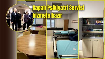 Afyonkarahisar Devlet Hastanesi bünyesinde, ruh sağlığı hizmetlerini güçlendirmek amacıyla planlanan
