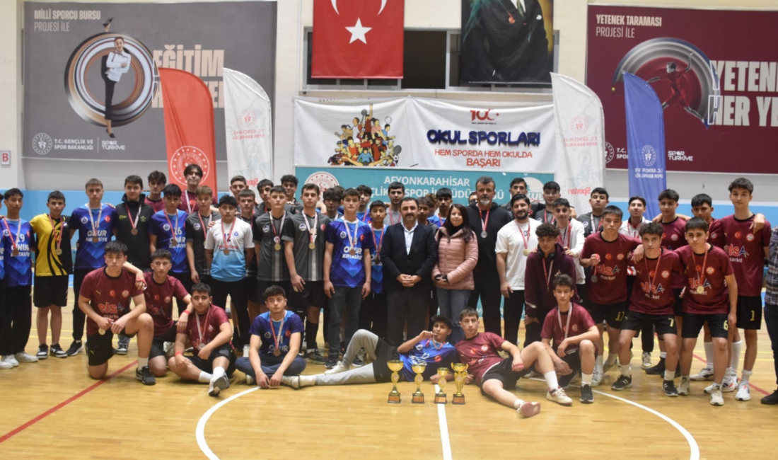 Afyonkarahisar Gençlik ve Spor İl Müdürlüğü koordinesinde düzenlenen Okul Sporları