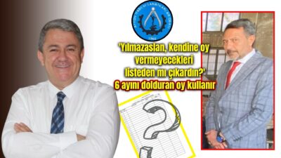 Madeni Sanatkârlar Esnaf Odası’nda yapılması planlanan 17 Ocak 2026 tarihli