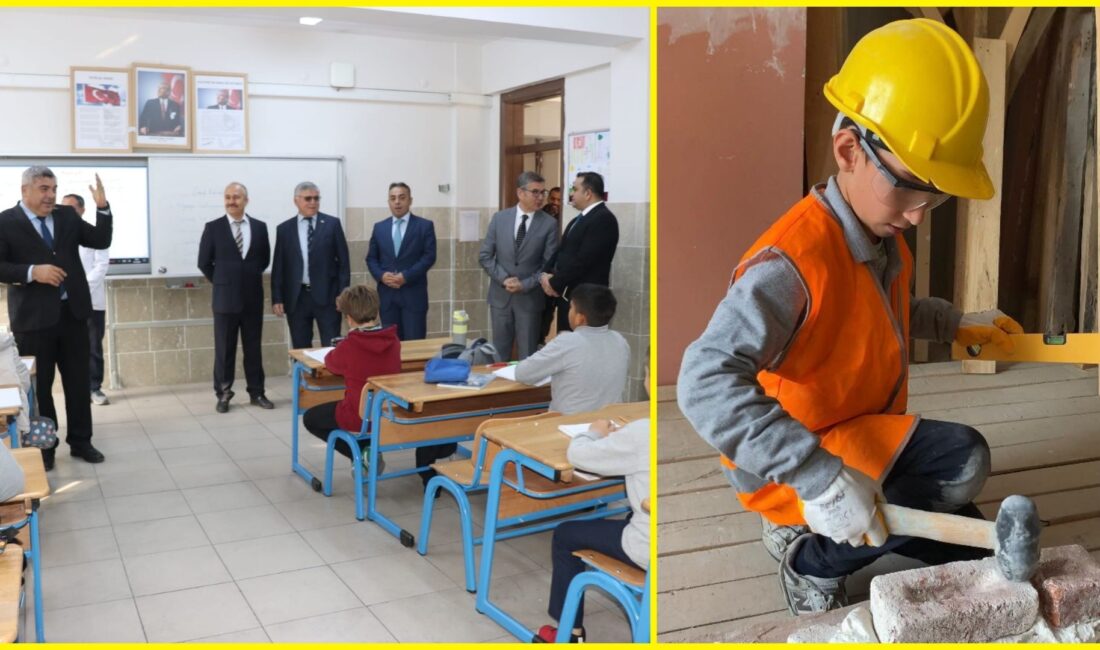 Afyonkarahisar'da açılan ilk Mesleki Ortaokul Yusuf Özer Mesleki ve Teknik