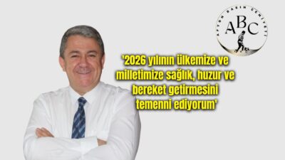 Afyon Basın Cemiyeti Başkanı Hakan Dilek, yeni yıl dolayısıyla mesaj