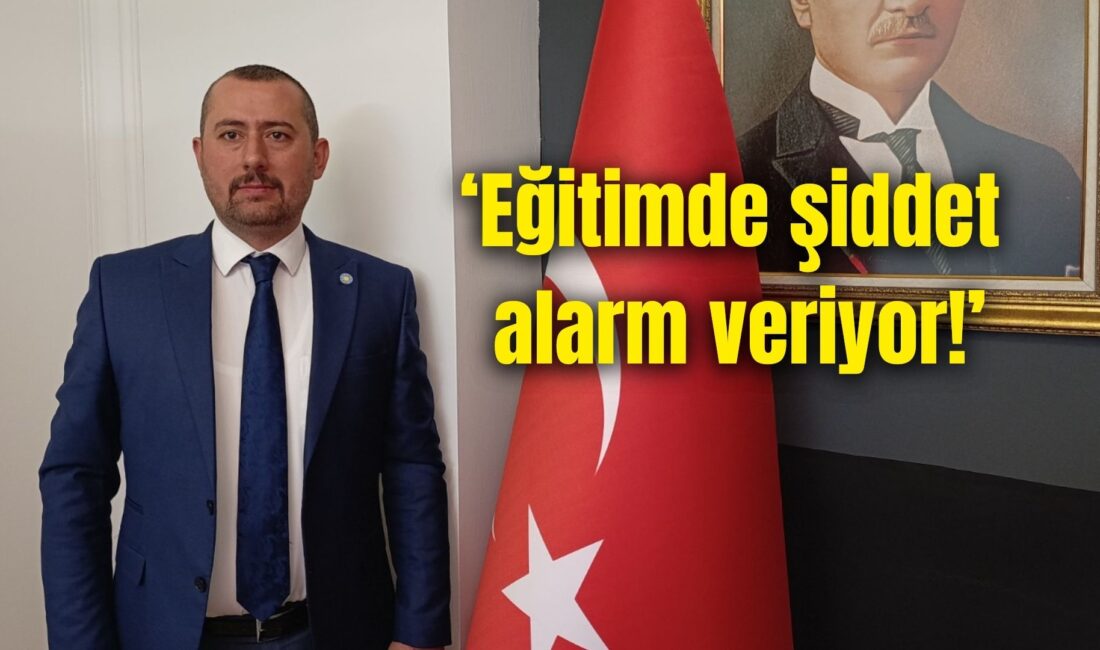 İYİ Parti Afyonkarahisar Merkez İlçe Başkanı İzzet Köken, Türkiye’de eğitim