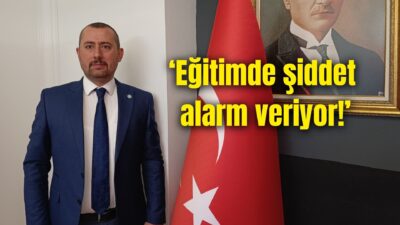 İYİ Parti Afyonkarahisar Merkez İlçe Başkanı İzzet Köken, Türkiye’de eğitim