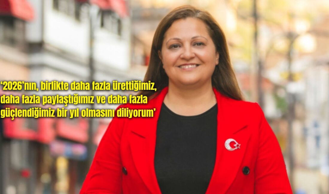Afyonkarahisar Belediye Başkanı Burcu Köksal, 2026 yılı dolayısıyla yeni yıl