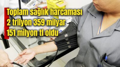 Türkiye İstatistik Kurumu, 2024 yılına ilişkin sağlık harcamaları istatistiklerine göre,