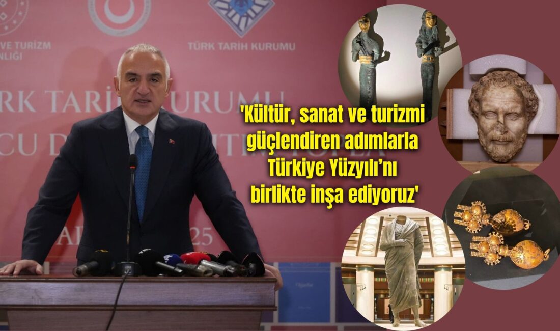Kültür ve Turizm Bakanı Mehmet Nuri Ersoy, 2025 yılında kültür,