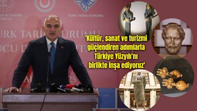 Kültür ve Turizm Bakanı Mehmet Nuri Ersoy, 2025 yılında kültür,