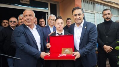 AK Parti Afyonkarahisar Milletvekili Hasan Arslan, Taşoluk’ta asker uğurlama programına