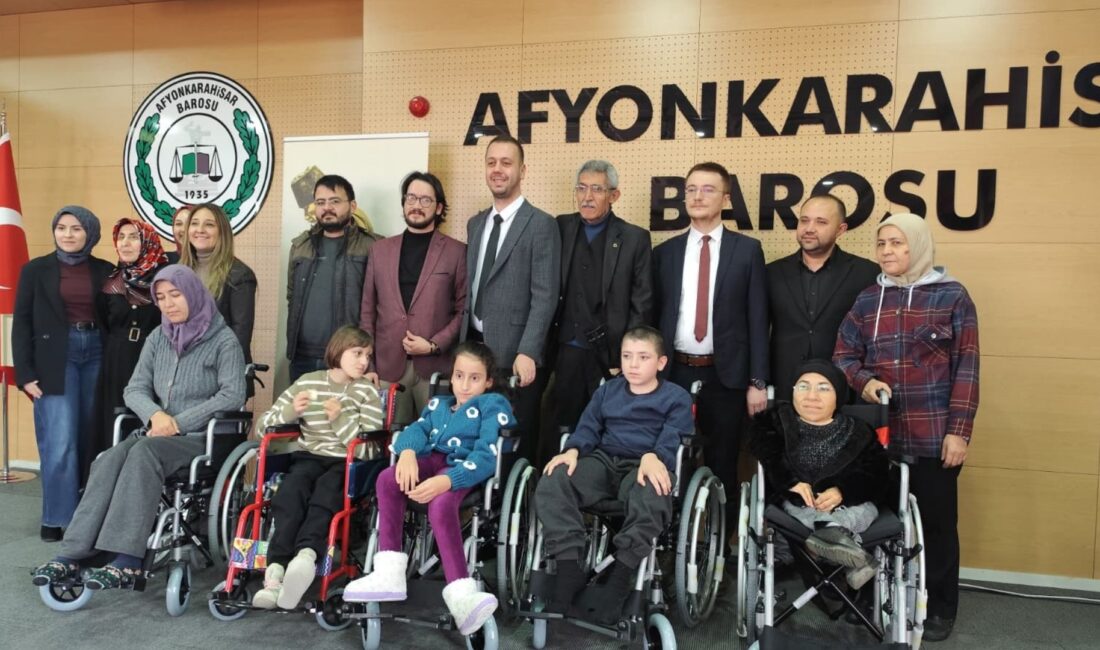 Afyonkarahisar Barosu tarafından 3 Aralık Dünya Engelliler Günü sebebiyle ‘Özgürlük