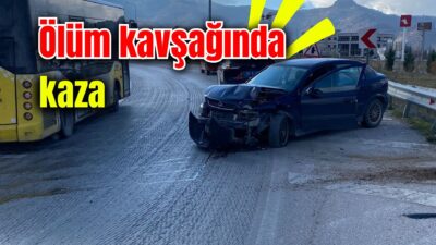 Afyonkarahisar-İzmir karayolunda, kamuoyunda “ölüm kavşağı” olarak bilinen Kolaylı Geçidi mevkiinde