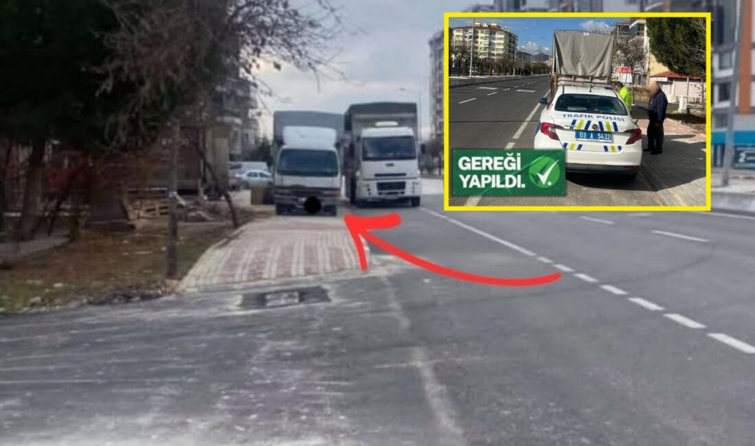 Afyonkarahisar Emniyet Müdürlüğü ekipleri tarafından yürütülen rutin trafik denetimleri sırasında,