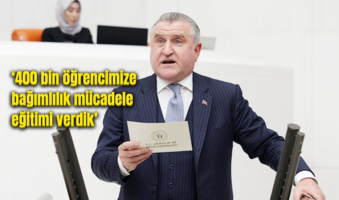 TBMM'de Gençlik ve Spor Bakanlığı’nın bütçe görüşmelerinde konuşma yapan Bakan